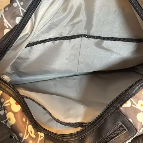 Skip Hop Brown Cherry Blossom Diaper Bag EUC #CL