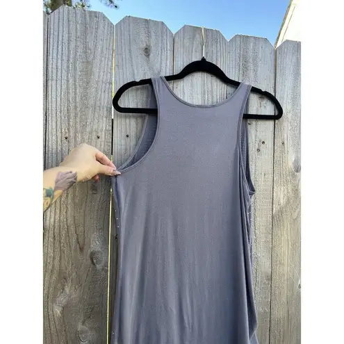 Fenn Wright Manson Tank Top Womens Large Grey Rhinestone Embellished Spring Fall