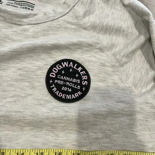Dogwalkers Cannabis Sweatshirt 2XL Gray THC Dispensary Pre