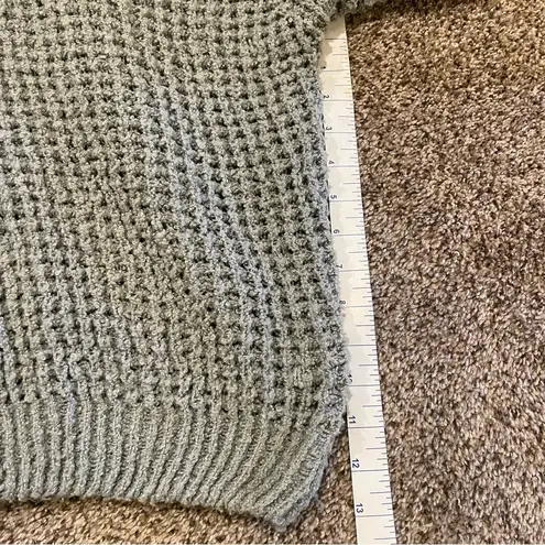 Allie Rose Olive Green Slouchy Sweater