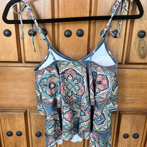 Johnny Was NEW Tankini Boho Top Size XS