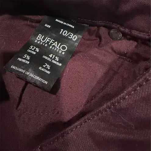 Buffalo David Bitton Women's Skinny Jeans Size 10 Purple 5-Pocket