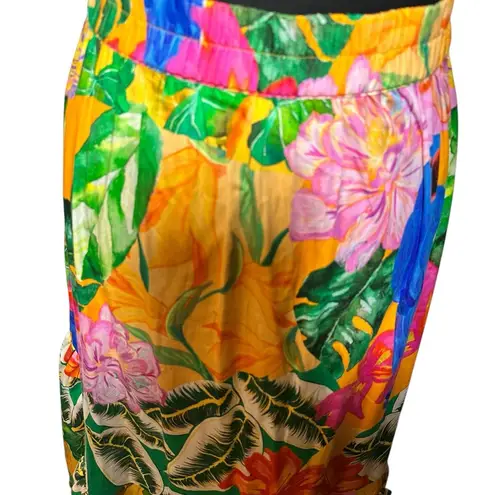 Alden Adair Sophia Santiago Set High Low Skirt Balloon Sleeve Top Size Large