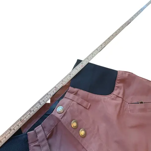 Ride Cappel Women’s Mauve Brown Snowboard Pants S/T Stretch Waist Winter Gear Size undefined