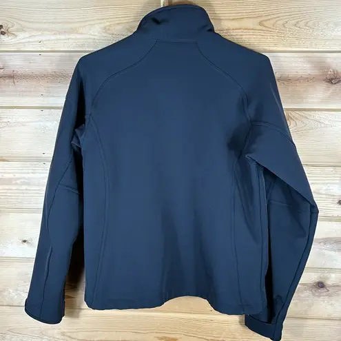 Marmot Women's Black Fleece lined Wind Breaking Shell, Size Medium