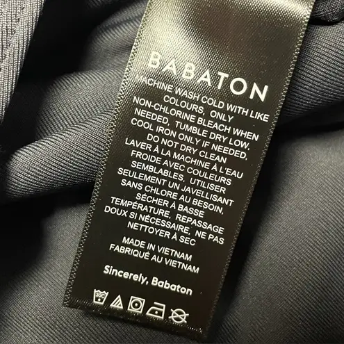 Babaton NEW Aritzia Contour Bodysuit Women’s 1X Black Long Sleeve Soft Stretch