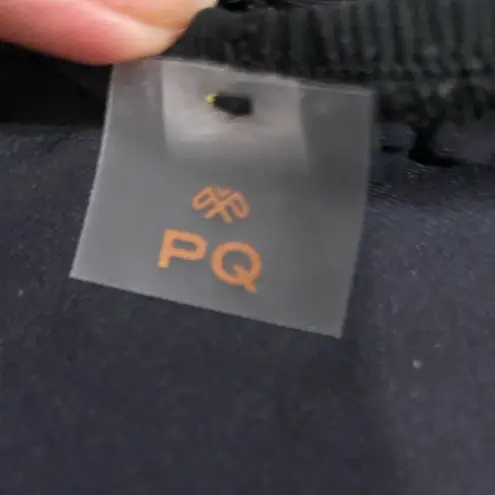 PQ
Lace Overlay Fanned Bikini Bottoms S Black