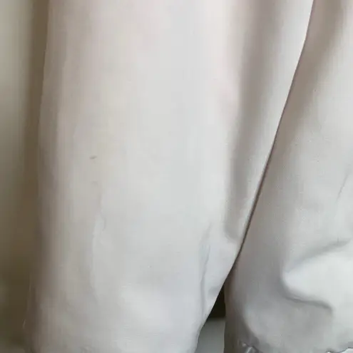 Vintage New York Girl White Puffer Coat 80s 90s Sz Large