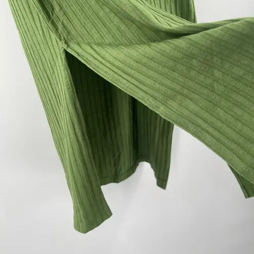 Amour Vert Skirt Large Zio Ribbed Rib Stretch Foldover Business Casual Work NWT