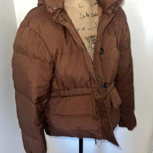 Uniqlo  Brown Puffer Jacket