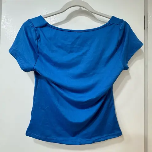 Sincerely Jules Deep Neck Tight Crop Top - Size M -  - NWOT