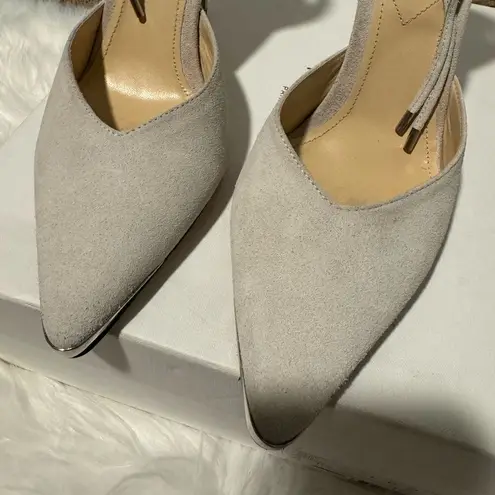 IRO PARIS Mifal Suede Pointed Toe Ankle Tie Pumps 40