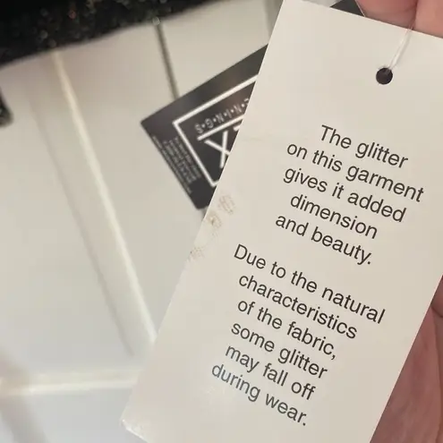 Alex Evenings Two Piece Set New Medium Glitter Floral Fancy Occasion Wedding