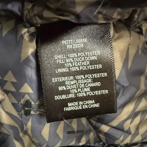 Pendleton Aztec Print 90% Duck Down Quilted Lightweight Vest Jacket Size XS