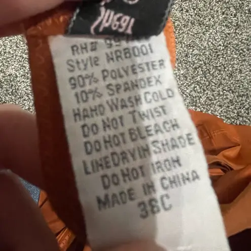 Vintage Rhonda Shear Shapewear Orange 38C Cami Tank top Brown Size undefined