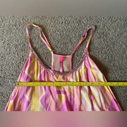 Plenty By Tracy Reese Spaghetti Strap Tank Top with Sequins