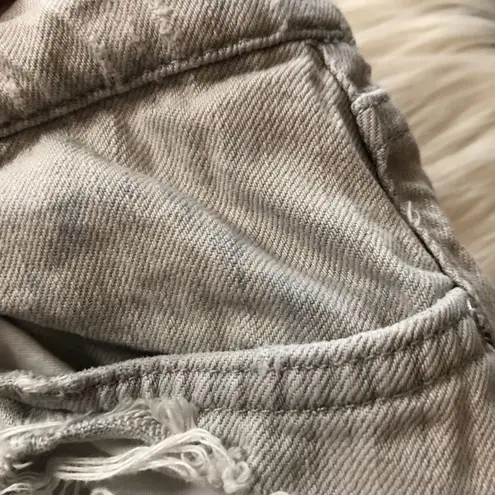 All Saints Grey Pam Shorts