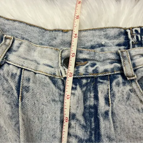 PS Gitano Vintage 80’s Acid/ Bleach Wash SUPER High Waist Jeans 28