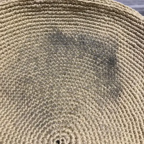 Handmade Crochet Chevron strap bag; OS