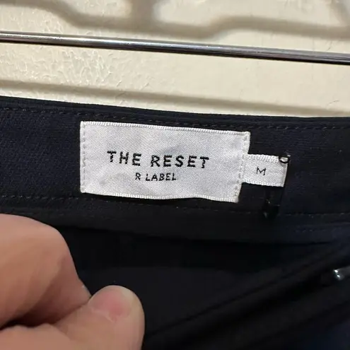 The Reset R Label Skinny Stretch Pants Women’s Medium Midnight Navy Dress Pant Blue