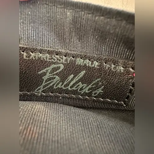 BULLOCKS VINTAGE CROSSBODY WHIPSTITCH SADDLE BAG TAUPE GRAY Brown