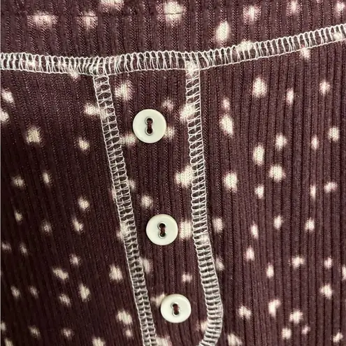 P.J. Salvage My Friend Spot Lounge Pajama Jogger Pants Port Women’s XS NWT