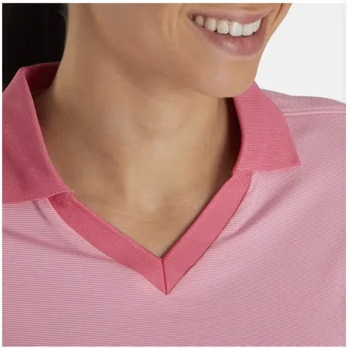 FootJoy End On End Open Collar Golf Shirt Size L