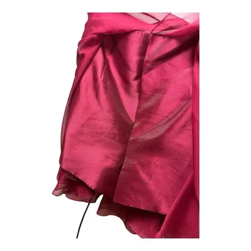 rachael allan boho homecoming prom formal cocktail two piece dress 12 Red