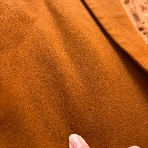 David Benjamin Vintage Wool Blazer Jacket Women’s Size 8 Burnt Orange