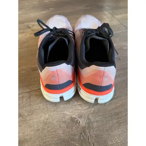 on cloud On Cloudflow Running Shoes Men's US 12.5 EU 47.5 Pink Orange Swiss Engineering