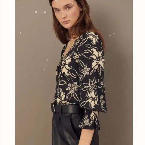 Ba&sh NEW BASH floral blouse