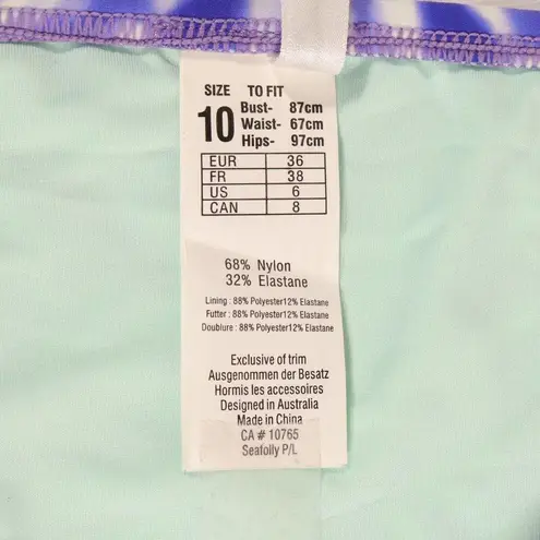 Seafolly NWT Beach Break Hipster in Dazzling Blue