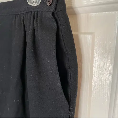 Pendleton Classic Black Pencil Wool Skirt With Pockets no size Vintage old money
