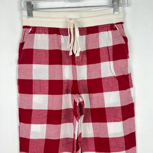 American Eagle NWT  Buffalo Check Flannel Jogger PJ Pant Bottoms Size XXS NEW