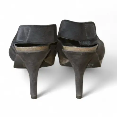 Pedro García Slingback Heels – Designer Dress Shoes, Elegant & Minimalist Black Size 9