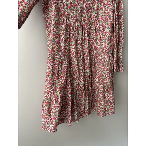 Pomander Place Tuckernuck Kenzo Dress Ditzy Floral Tiered Milkmaid Size Medium