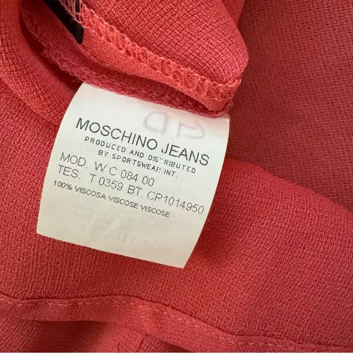 Moschino JEANS top, made in Italy, size 4, NWT