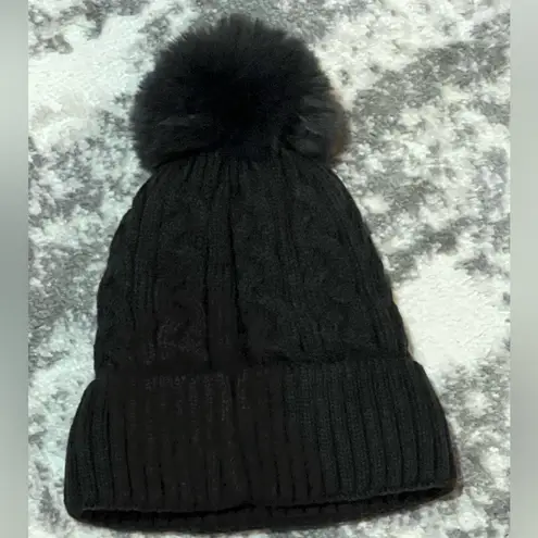 UGG Dark Charcoal  POMPOM BEANIE - Image 2
