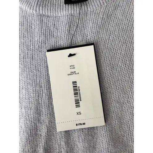 C by Bloomingdales Cashmere Sweater Womens Extra Small XS serenity blue Purple