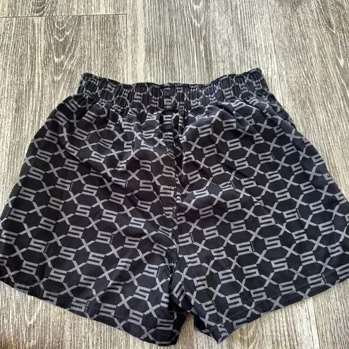 Rhianna Fenty X Savage monogram mini shorts