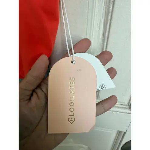 Blogilates Spicy Orange Strappy Tank Cropped Athletic Top Women's Size XS Red