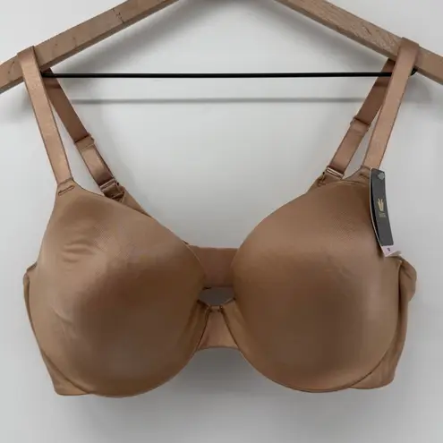 Wacoal Inner Sheen Underwire Contour T-Shirt Bra Roebuck Nude 38D 853397 NWT
