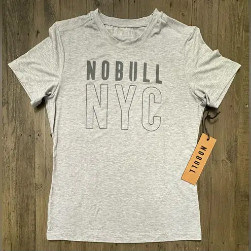 Nobull NWT Women’s **LIMITED EDITION** NYC New York Tee - Medium - Heather Gray