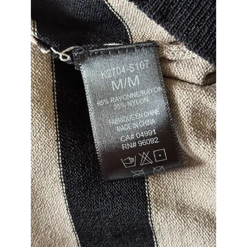 Katherine Barclay Womens Cardigan Sweater Pink Orange White Black NEW M