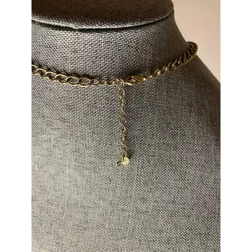 Avon Vintage White Opal Cluster Necklace Earrings Set Bridal Statement Jewelry Gold