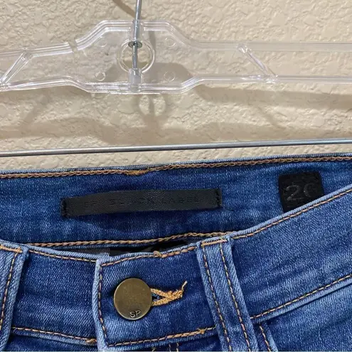 Black Label SP Skinny Jeans Size 25 Distressed Medium Wash