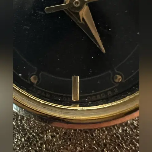 Seiko Vintage Ladies Watch Black Dial Gold-Tone Case, Hands Bracelet New Battery