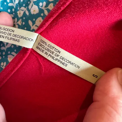 White Stag Small Red Snowman Top