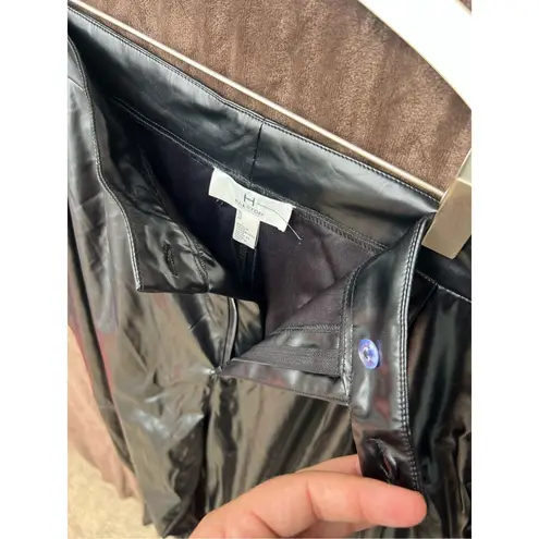 Halston Black Ankle Length Straight Leg Pants Woman’s Size XL NEW MSRP $89