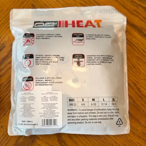 32 Degrees Heat Set of 4/ 2 packs long sleeve scoop neck